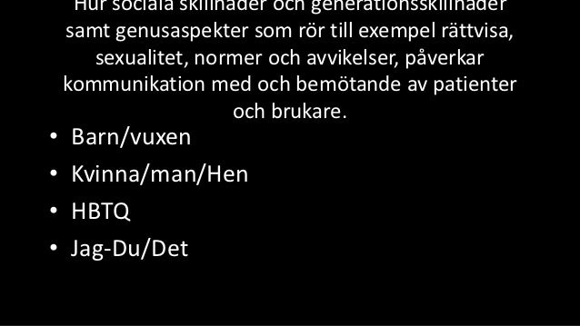 sociala skillnader i kommunikation sociala skillnader i kommunikation